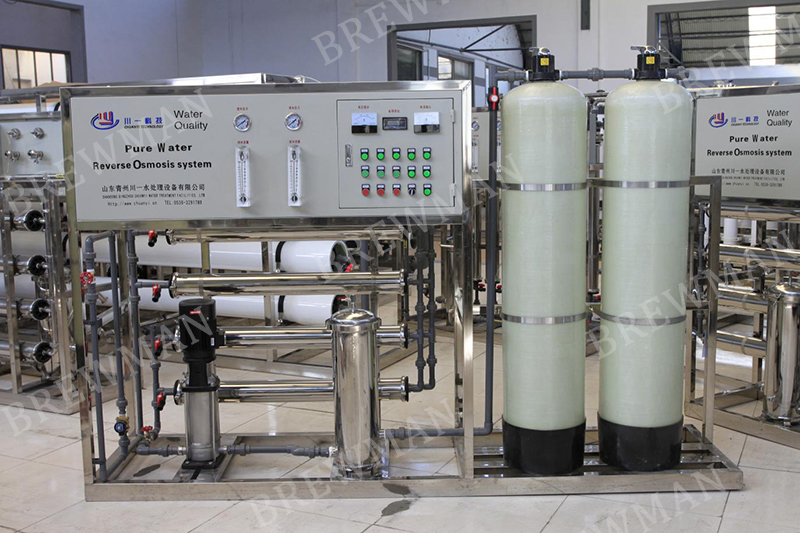 2000L/H Brewing Water Softner for Sale