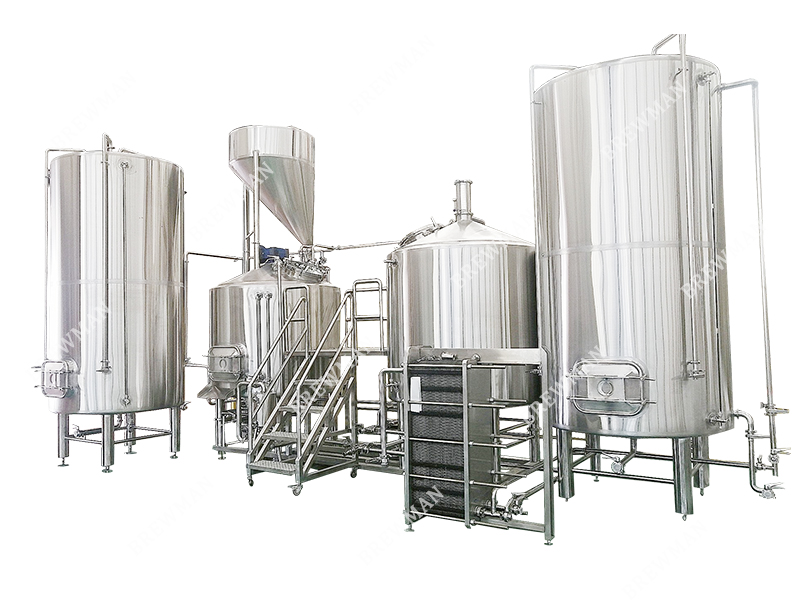 7 barrel Stainless Steel 3 Vessel Brewhouse Cost
