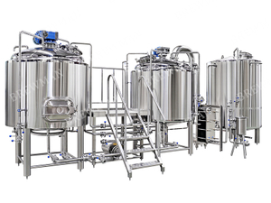 7bbl Complete Electric All Grain Beer Brewing System Setup