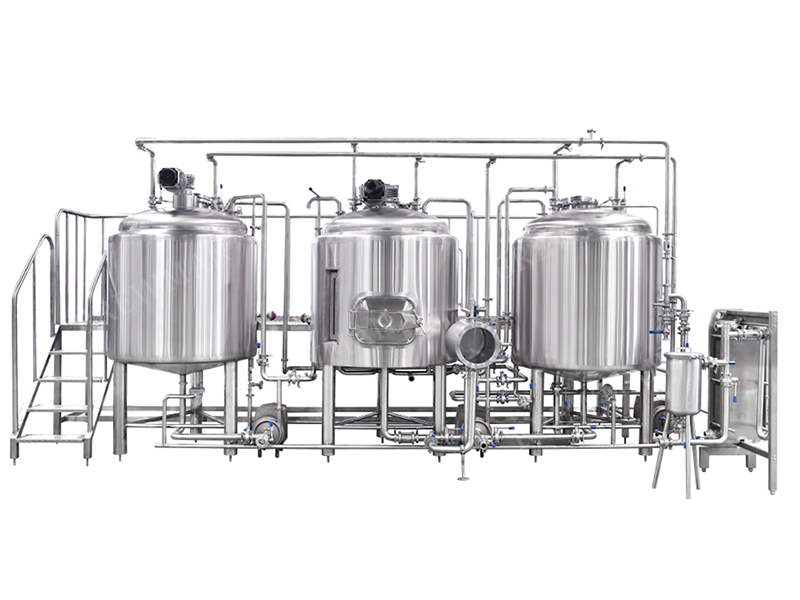 7bbl Complete Electric All Grain Beer Brewing System Setup