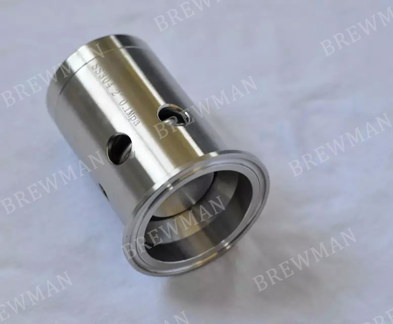 Sanitary Stainless Steel Safty Valve for Brite Tank And Fermentation Tank