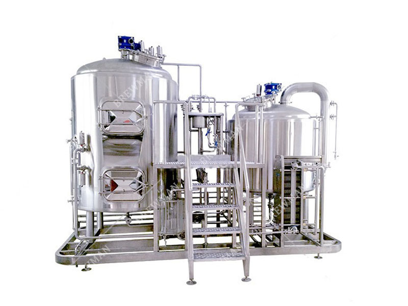 Combined 3 Vessel Brewhouse 5bbl Electric Brewery Equipment for Sale