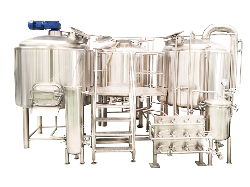 10hl Direct Fire 2 Vessel Brewhouse Equipment System for Sale