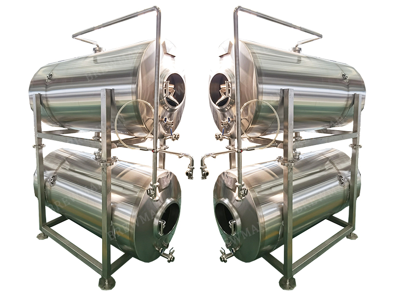15bbl Horizontal Bright Tanks for Beer Brewery
