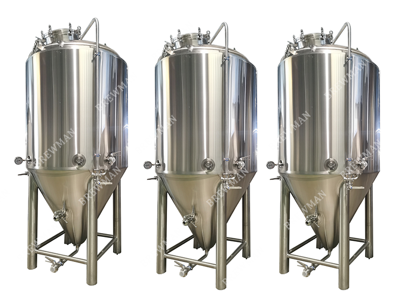 1000L Stainless Steel Brewery Conical Fermentation Tanks for Sale