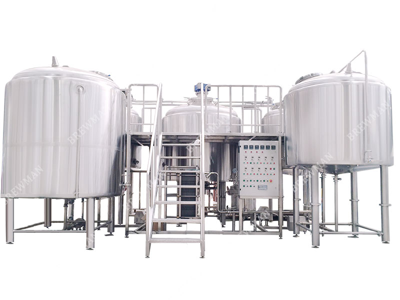 Micro Brewery Used 5 Vessel Brewhouse 50bbl Beer Brewhouse Equipment for Sale